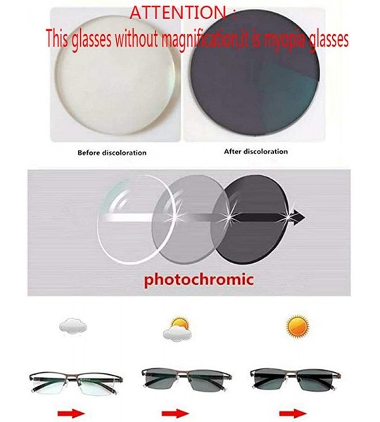 Round Transition Sunglasses Photochromic myopia Eyeglasses Finished Women Round Computer Optical Glasses Frame - C4198CO4Y56 ...