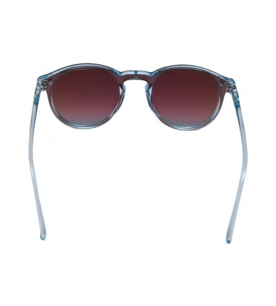 Aviator Women Sunglasses Oval Fashion Female Men Retro Reflective Mirror C01Blue - C06silver - C018XAK4WWL $31.22