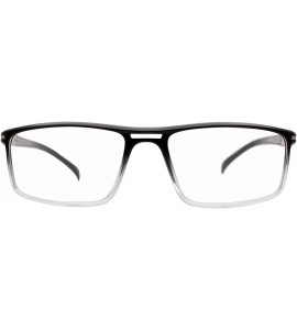 Rectangular Eyeglasses 8903 Rectangular Style - for Womens-Mens 100% UV PROTECTION - Black - C3192TEQ3RA $54.55