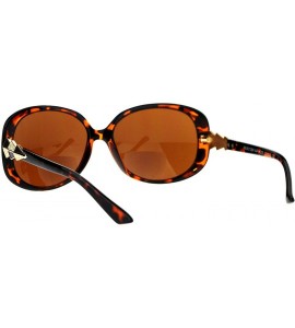 Oval Womens Bifocal Lens Sunglasses Readers Oval Rectangular Fashion UV 400 - Tortoise - CX185M7UQXU $19.56