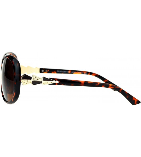 Oval Womens Bifocal Lens Sunglasses Readers Oval Rectangular Fashion UV 400 - Tortoise - CX185M7UQXU $19.56