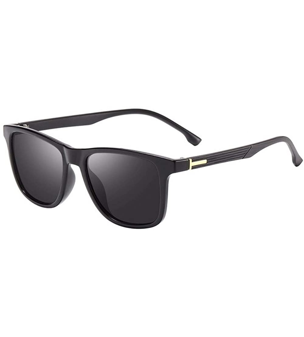 Aviator Polarized sunglasses for men and women outdoor riding Sunglasses - B - C918Q0EYQCM $54.43