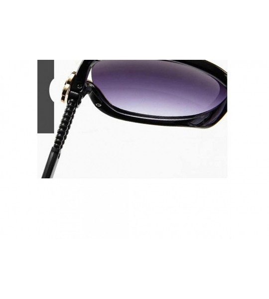 Oversized Flower Sunglasses Ladies Classic Retro Ladies Oversized Sunglasses - CM198QLSEDT $46.22