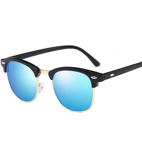 Rimless 2019 New Fashion Semi Rimless Polarized Sunglasses Men Women Brand Designer A2 - C7 - C718XAI0ASG $18.06