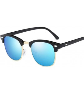 Rimless 2019 New Fashion Semi Rimless Polarized Sunglasses Men Women Brand Designer A2 - C7 - C718XAI0ASG $18.06