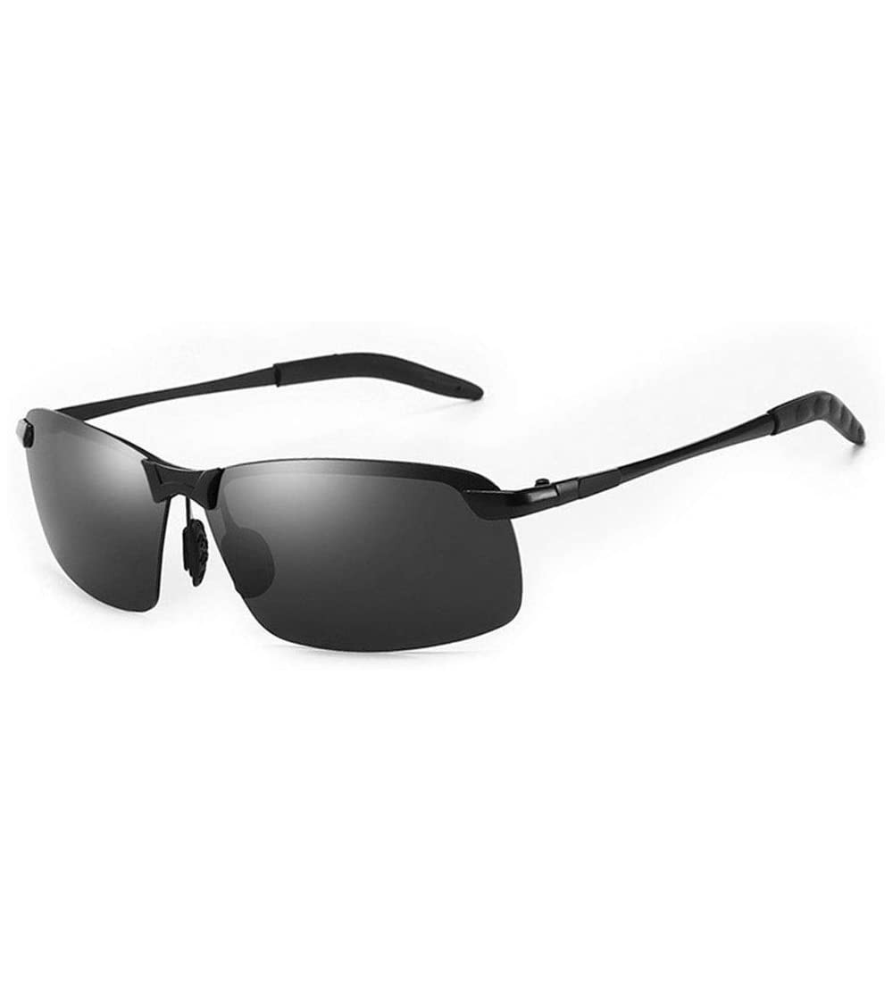 Aviator Photochromic Sunglasses Men Metal Aviator Sunglasses Sun Glasses Day Night Vision Driver's Eyewear (Color A03) - CY19...