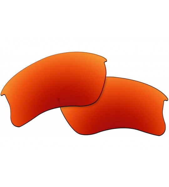 Shield Replacement Lenses Compatible with Flak Jacket XLJ Sunglass - Fire Non-polarized - CA184RQK83D $25.39