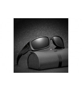 Square Polarized Sunglasses Men Women Classic Design Driving Square Frame Sun Glasses Male Sports Goggle UV400 Okular - CA18X...