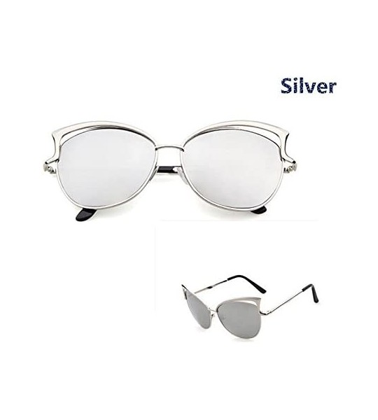 Sport Stylish Sunglasses for Men Women 100% UV protectionPolarized Sunglasses - Silver - CH18S8LMLME $16.82