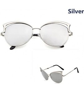 Sport Stylish Sunglasses for Men Women 100% UV protectionPolarized Sunglasses - Silver - CH18S8LMLME $16.82