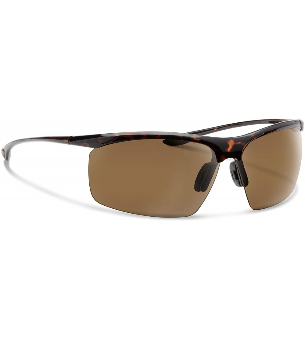 Sport Aric Polarized Sunglasses - Tortoise / Brown Polarized - CL18R3IDUST $38.12