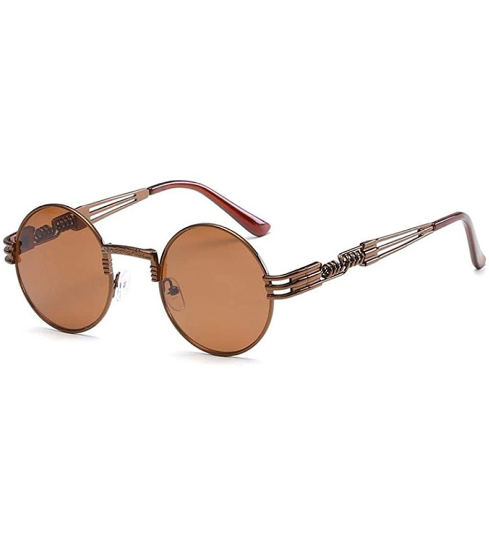 Aviator New Fashion Polarized Sunglasses For Men And Women Retro P8 Silver IceBlue - P5 Bronze Brown - CV18YZXQIS5 $21.44