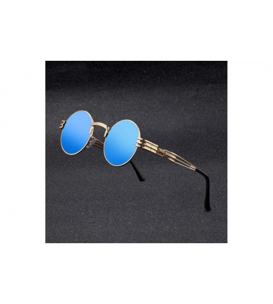 Aviator New Fashion Polarized Sunglasses For Men And Women Retro P8 Silver IceBlue - P5 Bronze Brown - CV18YZXQIS5 $21.44