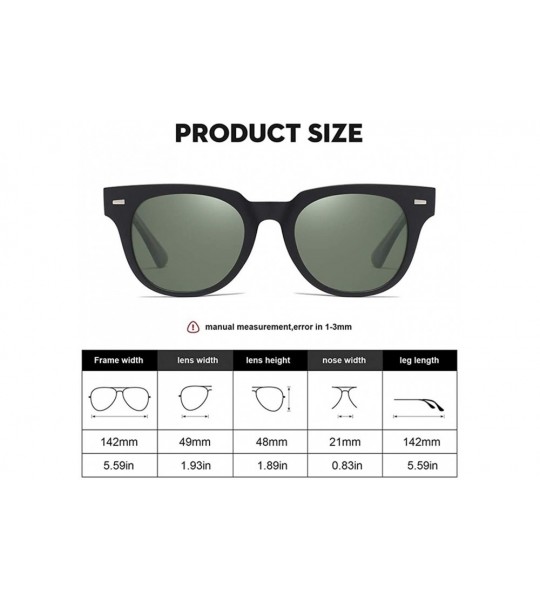 Square Women Men Square Sunglasses Fashion Sun glasses For Male Driving Female Eyewear - C11 - CC199KZ457X $26.22