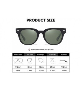 Square Women Men Square Sunglasses Fashion Sun glasses For Male Driving Female Eyewear - C11 - CC199KZ457X $26.22