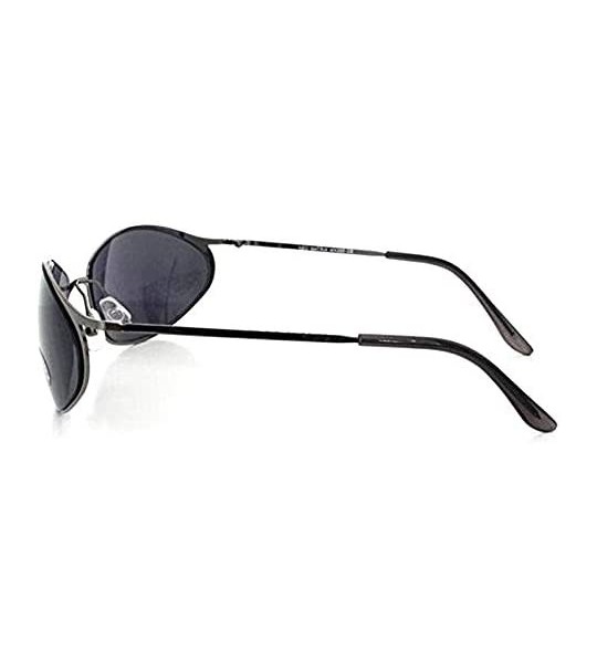 Round 2 Pack or 1 Pack Matrix NEO Metal Wire Frame Glasses Movie Inspired Sunglasses - 2 Pack - CR18MD9NNUH $57.87