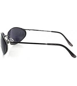 Round 2 Pack or 1 Pack Matrix NEO Metal Wire Frame Glasses Movie Inspired Sunglasses - 2 Pack - CR18MD9NNUH $57.87