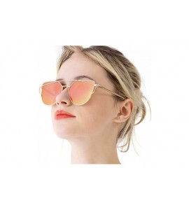 Cat Eye Cat Eye Sunglasses Women 2019 Brand Designer Sun Glasses Reflection Mirrors UV400 - Xy1904-8 - CY18W8W9S3R $25.62