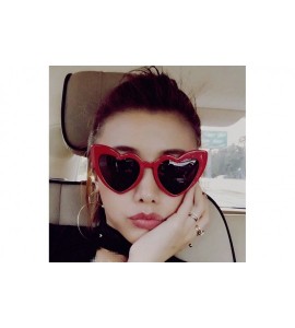 Round Sunglasses for Women Vintage Round Polarized - Fashion UV Protection Sunglasses for Party - Hb_red - CY194AAG2MH $25.12