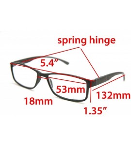 Rimless Full-Rimless Flexie Reading double injection color Glasses NEW FULL-RIM - CG1803L6SYT $35.96