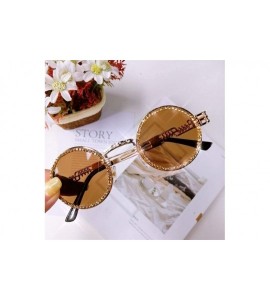 Square 2020 Vintage Round Diamond Sunglasses Women Luxury Red Black Clear Lens Rhinestone Eyeglasses UV400 - 2 - CB198G6R37O ...