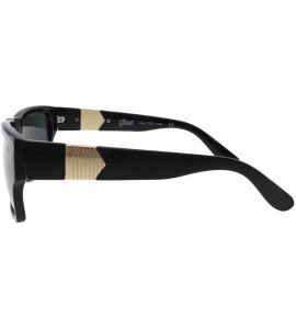 Square New York Carter Polarized Sunglasses - Black - CO196Q2SCLT $74.00