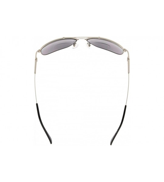 Wayfarer Memory Bifocal Sunglasses Flexible SUNSHINE READERS For Men And Women - Silver-mirror - CV18N9QUY7H $23.89