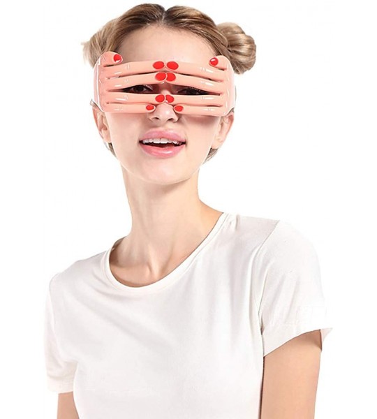 Sport Finger Shaped Glasses Props Fancy Dress Creative Festive Party Supplies - Beige - CI18O03X694 $19.16