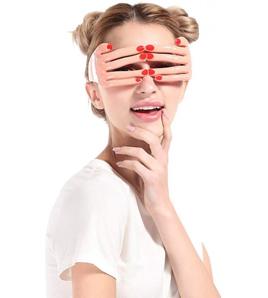 Sport Finger Shaped Glasses Props Fancy Dress Creative Festive Party Supplies - Beige - CI18O03X694 $19.16