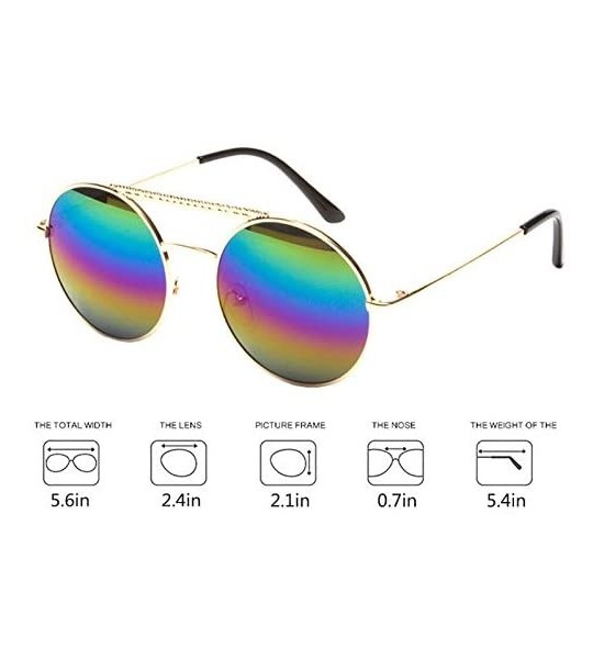 Sport Vintage Heart Shape Sunglasses UV400 Color Coated Metal Frame Eyewear - Round - C618U4R448W $23.11