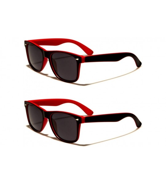 Wayfarer Unisex 80's Retro Classic Trendy Stylish Sunglasses for Men Women - CL196Q38L8X $21.66