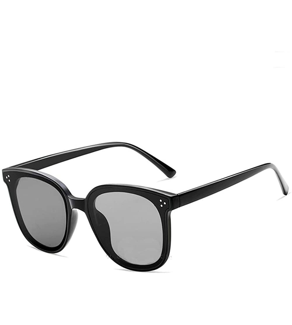 Oval Men/Women Photochromic Sunglasses with Polarized Lens for Aluminum Frame Outdoor 100% UV Protection - C7199XQW4IG $31.16