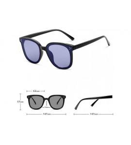 Oval Men/Women Photochromic Sunglasses with Polarized Lens for Aluminum Frame Outdoor 100% UV Protection - C7199XQW4IG $31.16