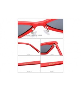 Cat Eye Acetate Cat Eye Sunglasses for Women with Polarized UV Protection 9110 - C218KD20QSC $51.17