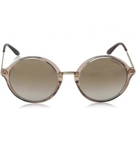 Sport Ca5031/S Round Sunglasses - Pink Gold/Brown Mirror Gold - CD12DQ6STH7 $78.11