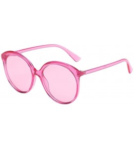 Oversized Women Man New Sunglasses Fashion Vintage Round Frame Sunglasses Eyewear Retro Unisex - A - CR18SNK5OYX $17.53