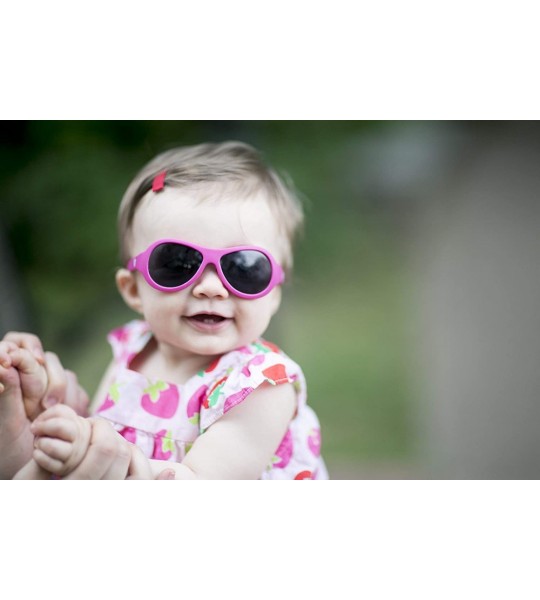 Aviator Aviator UV Protection Children's Sunglasses- Popstar Pink- 3-5 Years - Popstar Pink - CX11KGUGQP9 $41.81