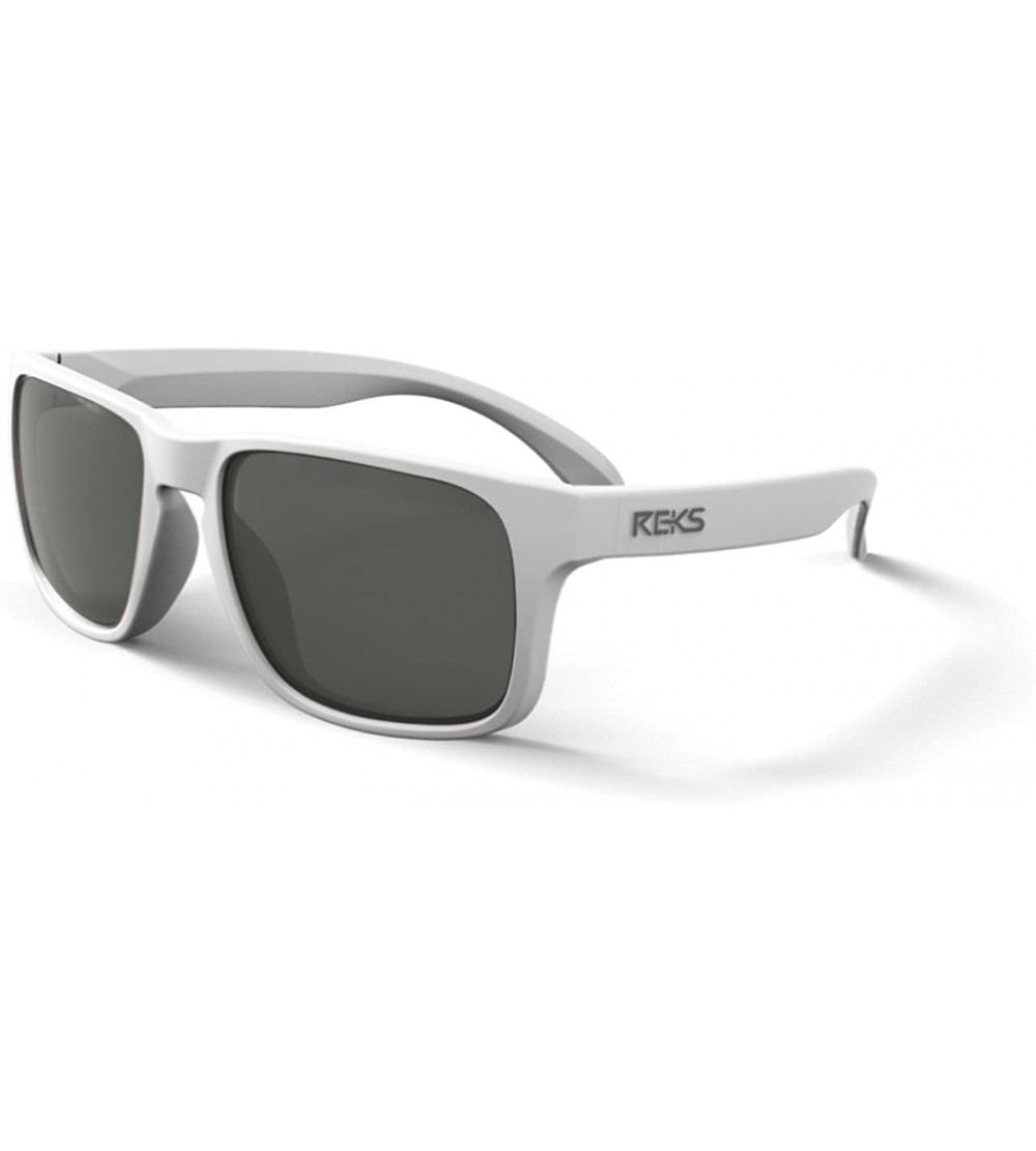 Sport Unbreakable SPORT Sunglasses- White Frame- Anti-Reflective Smoke Lens - CH12NH3C030 $26.40