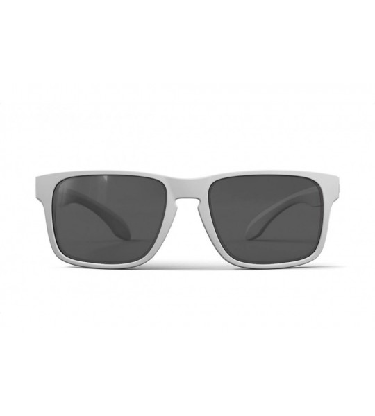 Sport Unbreakable SPORT Sunglasses- White Frame- Anti-Reflective Smoke Lens - CH12NH3C030 $26.40