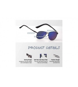 Sport Polarized Sunglasses for Men Women Al-Mg Lightweight Driving Sun Glasses - C318NO0GTWE $32.15