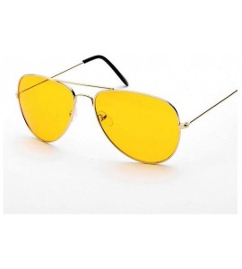 Oversized Sunglasses Mirrored Lightweight Protection - Gold - CH1908N9907 $17.34