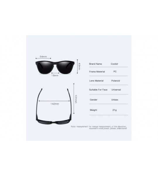 Aviator Men and women polarizing sunglasses driving Sunglasses polarizing glasses - D - CA18QCC8QN8 $56.24