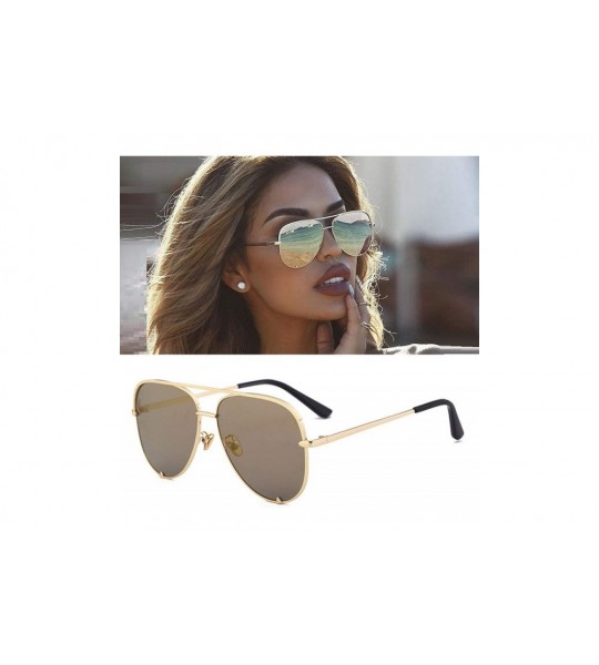 Round Sexy Lady Vintage Round Metal Sunglasses Men Driving Black Retro Mirror Sun Glasses Shade UV400 Oculos De Sol - CN197A2...