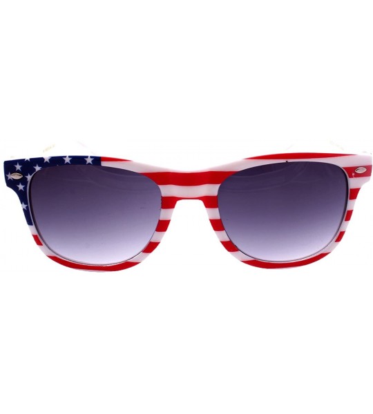 Wayfarer Classic American Flag Wayfarer Sunglasses - C612HSCQSWN $18.00