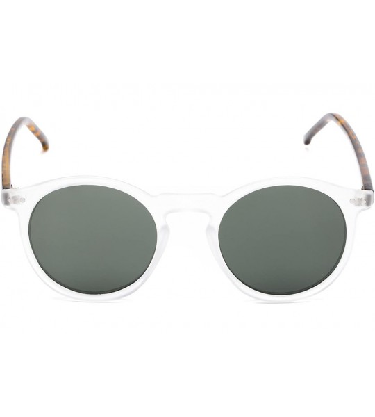 Round Sunglass Warehouse Lincoln - Plastic Round Men's & Women's Full Frame Sunglasses - CJ12NZHZ1HM $19.82