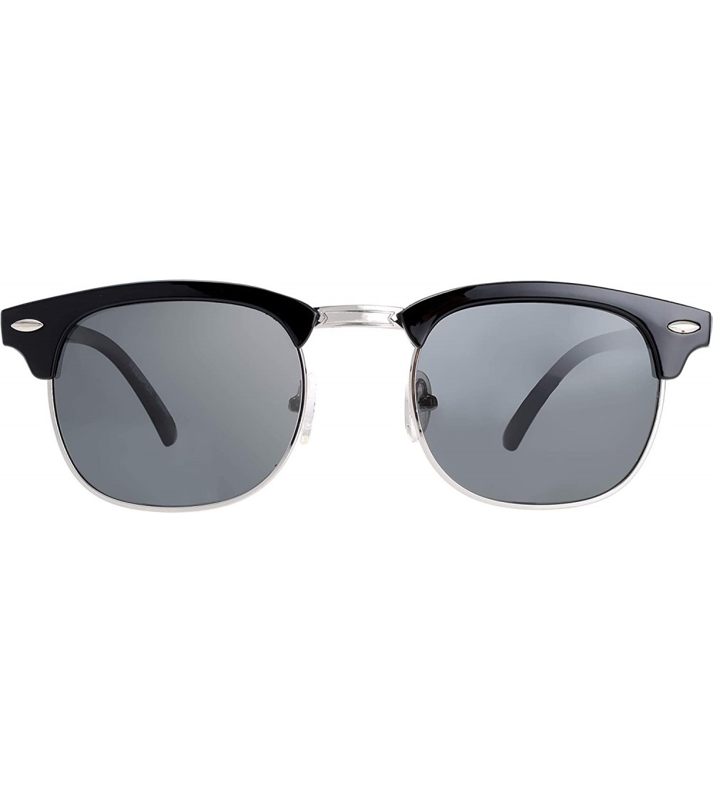 Rimless Semi Rimless Sunglasses Women Men Retro Brand Sun Glasses - Gift Box Package - C818Y73AX22 $23.64