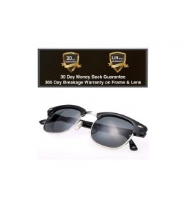 Rimless Semi Rimless Sunglasses Women Men Retro Brand Sun Glasses - Gift Box Package - C818Y73AX22 $23.64