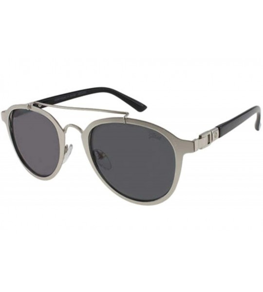 Aviator New York Jackson Sunglasses - Silver - C3196QTQRXX $42.28