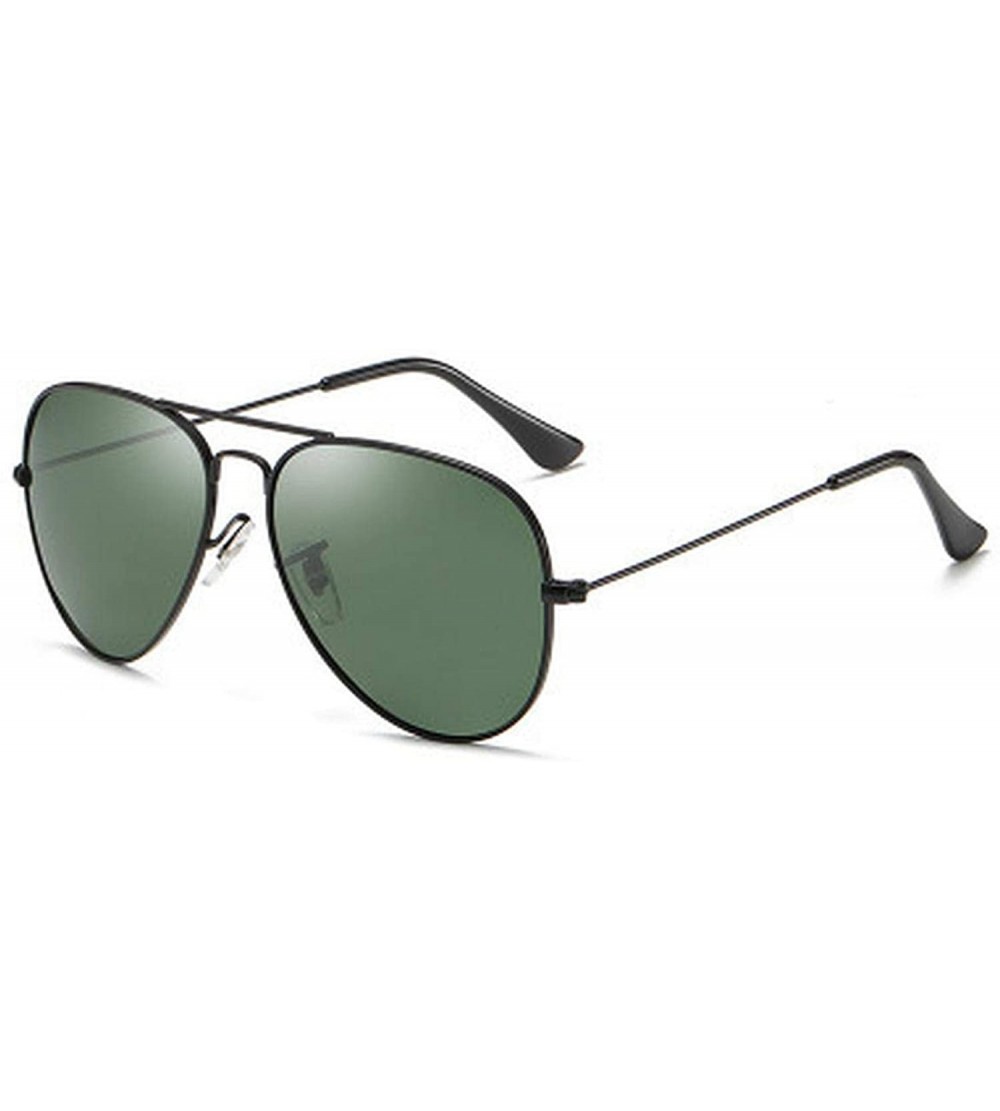 Semi-rimless Fashion Retro Classic Metal Round Polarized Sunglasses Men Women Luxury Color Lens Vintage Mirrors Sun Glasses -...