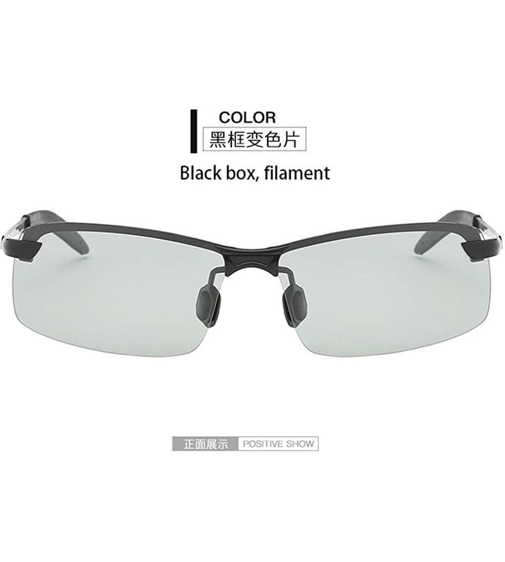 Sport Color-changing sunglasses polarized sunglasses fishing sport driving glasses - C2197HLN7D8 $33.38